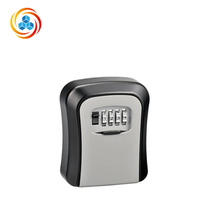 Boîte de rangement pour clés en plastique avec serrure, résistante aux intempéries et sécurisée, à fixer au mur, adaptée aux usines, aux chantiers de construction et aux maisons - Product Image 1