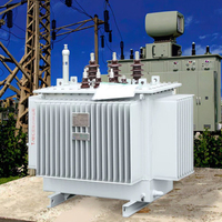 Transformateur de puissance immergé dans l'huile S11 avec entrée triphasée haute tension 60Hz 250/315/400/630KVA 10KV et sortie 69KV