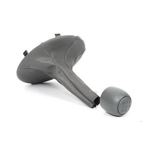 Fiat Car <b>Gear</b> <b>Knob</b> Leather Shift <b>Knob</b> Cover Ergonomic Fitment Europe - Product Image 1