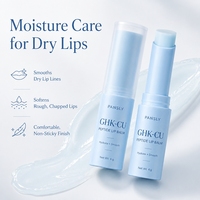 Baume à lèvres au peptide de cuivre GHK-Cu, marque privée, hydratation intense, réparation, anti-dessèchement, baume à lèvres nourrissant au peptide