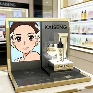 <span class=keywords><strong>เคาน์เตอร์</strong></span>เครื่องสำอางอั<span class=keywords><strong>จ</strong></span>ฉริยะสำหรับร้านค้าปลีกเครื่องสำอางแบบกำหนดเองพร้อม<span class=keywords><strong>จ</strong></span>อ LCD และจอแสดงผลอะคริลิคสำหรับแสดงลิปสติก - Product Image 4