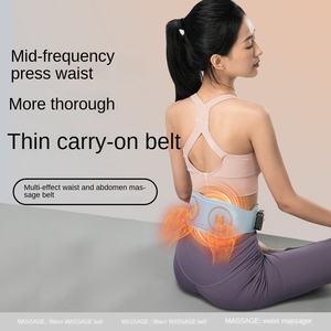 Sabuk pemijat pinggang pereda nyeri, sabuk pemijat perut dan terapi nyeri pinggang, pijat bergetar - Product Image 3