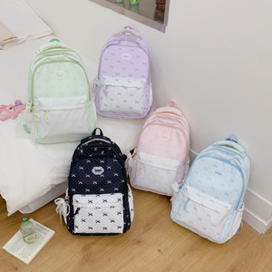 Mochila de verano 2026, nueva llegada, informal, minimalista, de gran capacidad, para estudiantes, ligera, con múltiples compartimentos para portátil. - Product Image 3