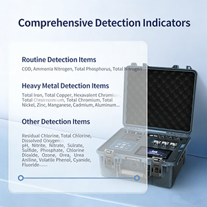 Analyseur de qualité de l'eau portable multi-paramètres et <span class=keywords><strong>station</strong></span> de <span class=keywords><strong>test</strong></span> d'eau mobile ZY-65, compteur intégré multi-paramètres - Product Image 5
