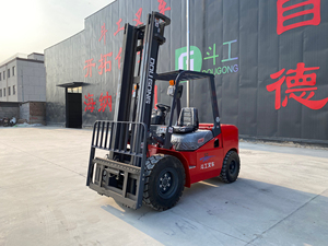 Yüksek Kaliteli CPC50 5 Tonluk Dizel Forklift 2 Kademeli 3-4.5m Portal Mekanik Şanzımanlı 4 Çekerli Dolu Lastikli Her Türlü Araziye Uygun - Product Image 2