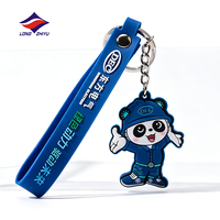 Longzhiyu, 20 ans d'expérience, fabrication sur mesure de porte-clés en PVC, porte-clés en silicone personnalisés, porte-clés artisanaux en PVC selon votre design