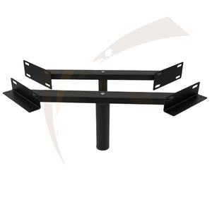 <span class=keywords><strong>Gambe</strong></span> Sospese per Letto, Accessori di Supporto per Camera da Letto, <span class=keywords><strong>Gambe</strong></span> Moderne a T in Metallo Nero per Rialzo Letto, Hardware - Product Image 2