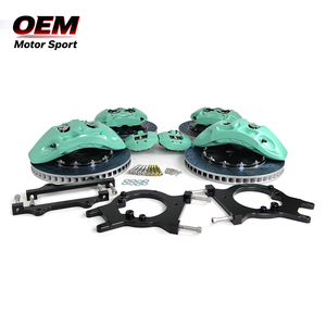 Système de freinage personnalisé : Kit d'étriers de frein pour AKEBONO 9N+GT4, compatible avec BMW F10, F11, F20 et F30 - Product Image 2