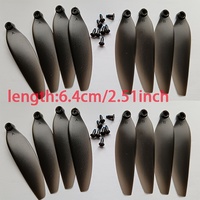 Hélice universelle en soie tricotée pour drones et multirotors, pales de 58/64 mm, vis de limitation M17, accessoires pour modèles RC