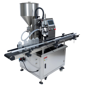 Macchina Riempitrice Automatica Monotesta a Pompa a Pistone per Liquidi, Progettata per Cosmetici, Profumi e Contenitori di Creme. - Product Image 1