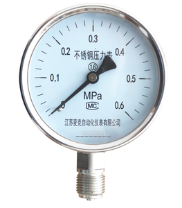 YPF 시리즈 화학 부식 방지 다이어프램 씰 압력 게이지 절연체 플랜지 나사 공정 연결 IP64 정격 40 - Product Image 5