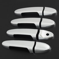 YCSUNZ Cache de Protection de Poignée de Porte Latérale en ABS Chromé pour Ford Escape 2008-2012, Accessoires Extérieurs de Voiture