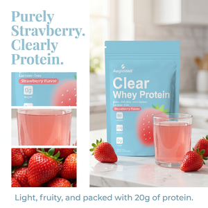 Vitahall OEM Clear <strong>Whey</strong> Isolate <strong>Protein</strong> <strong>Powder</strong> 80 Calories Low Carb Juice Like Flavor Dietary Supplement for Lean Muscle Support - Product Image 5