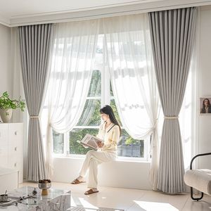 Nouveau tissu de rideau tissé uni épaissi en cachemire de Chenille Shaoxing Keqiao de haute qualité pour salon chambre <span class=keywords><strong>belle</strong></span> <span class=keywords><strong>au</strong></span> <span class=keywords><strong>bois</strong></span> <span class=keywords><strong>dormant</strong></span> - Product Image 4