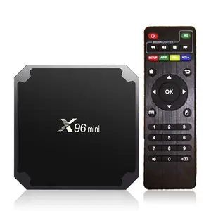 X96迷你优质Amlogic S905W四核迷你支持4k 2.4g WIFI智能安卓电视盒X96Mini