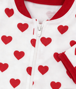 Conjunto de Ropa para Bebé Niña 2026, Modelo Be My Valentine, con Cierre y Pies Cubiertos - Product Image 6