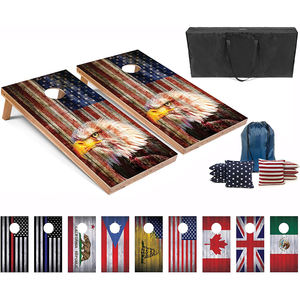 Ensembles de <span class=keywords><strong>cornhole</strong></span> portables 8 styles Choisissez des planches de 4x2 pieds ou 3x2 pieds Comprend 8 sacs de haricots Étui de voyage et règles du jeu - Product Image 5