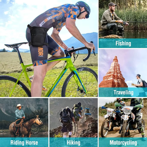 Personalizado deporte al aire libre senderismo pesca ciclismo montar riñonera correr pierna ciclismo accesorios motocicleta bandolera bolsa - Product Image 5