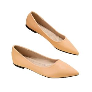 2025 ilkbahar sonbahar yeni stil tek katmanlı kadın kapalı ayak sığ ağız düz tüm maç fransız peri meme günlük iş ayakkabısı - Product Image 5