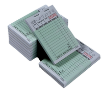 Organizer Hotel dan restoran untuk Server dan pelayan buku Offset kertas karton bergelombang papan tagihan Suplemen