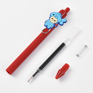 Bolígrafo de Gel Personalizable con Botón de Presión, Adhesivo Acrílico Suave para Firmas, Diseño Desmontable, Uso Promocional - Product Image 1