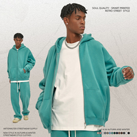 Nouvelle collection Automne Hiver 2025 – Cardigan matelassé à double fermeture éclair 350G-500G, anti-plis, anti-rétrécissement, style Y2K, avec capuche et coupe ample pour un look tendance