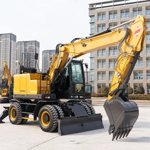 Excavatrice sur pneus à rayon compact XE155WECR, facile à manœuvrer, idéale pour la rénovation urbaine et la construction de pipelines - Product Image 5