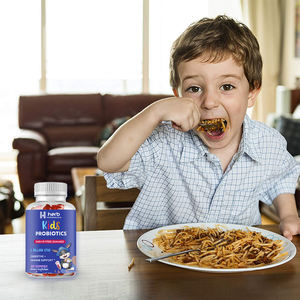 Gummies probiotiques pour enfants ODM/OEM, Merry Berry - 60 gummies - 1,5 milliard d'UFC et fibres prébiotiques - Sans OGM, végétalien - Product Image 3