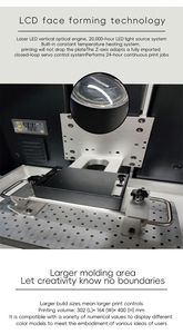 Hiệu Suất Cao Đa-Trục USB Nha Khoa <span class=keywords><strong>3D</strong></span> Máy In 1-Năm Nhiều Màu Photopolymer Động Cơ Đồ Trang Sức Mô Hình Cát Bảng Cho Công Nghiệp - Product Image 4