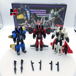 NOUVEAU Transformation PT PT-F15 PT F15 Jouets de Poche <span class=keywords><strong>Starscream</strong></span> Skywarp Thundercracker KO MP Action Figure Robot En Stock - Product Image 3