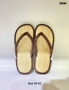 Tongs en luffa naturelles écologiques personnalisées Hôtel toute l'année Maison Spa pour pantoufles pour été hiver printemps usage quotidien - Product Image 5