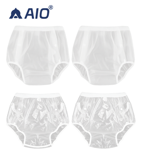 <span class=keywords><strong>Couche</strong></span>-culotte en TPU transparente en plastique, imperméable, <span class=keywords><strong>lavable</strong></span>, respirante, anti-fuite, couvre-<span class=keywords><strong>couche</strong></span> <span class=keywords><strong>ABDL</strong></span> - Product Image 1