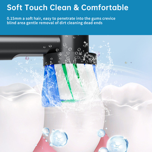 Cepillo de Dientes Eléctrico Rotatorio Recargable Automático para Niños, 3 Modos de Limpieza, Cerdas Medianas, Resistente al Agua IPX7, 90 Días de Autonomía - Product Image 3
