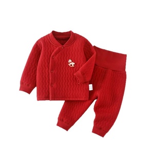 Conjuntos de ropa de algodón para bebés a la moda con estampado de dinosaurios y elefantes, pantalones y camisetas para niñas, conjuntos infantiles para otoño e invierno - Product Image 4