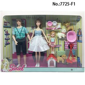 Jouets jouets en plastique Offres Spéciales en gros 11.5 "poupée de mode avec <span class=keywords><strong>série</strong></span> Pet House - Product Image 5
