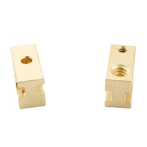 Assembled With Screw Brass <b>Earth</b> Terminal Contact Socket Brass Contact Terminal Threaded Brass Terminal Block - Product Image 4
