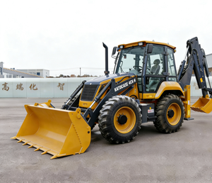 KATOCASE 4CX-H Backhoe & <span class=keywords><strong>Skid</strong></span> Steer <span class=keywords><strong>Loader</strong></span> Bertenaga Diesel dengan 25+ Alat Kerja, Momen Beban Tinggi, Kapasitas Bucket 1.7m³. - Product Image 1