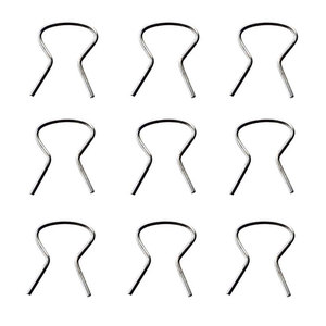 Universal Fit Automotive Door Window Crank <strong>Clip</strong> Metal Fasteners <strong>Roll</strong> <strong>up</strong> Retaining Winder Handle Retainer <strong>Clips</strong> for Chevrolet - Product Image 2