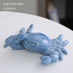 Summer Ceramic Decoration Sea or Ocean Sea <strong>Crab</strong> Shape Decoration Summer Ceramic Decoration