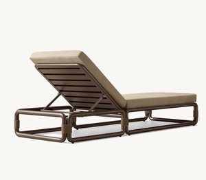 Sassanid exterior nueva llegada bambú inspirado Patio jardín conjuntos Hotel Resort hecho a mano <span class=keywords><strong>Maro</strong></span> aluminio todo clima cuerda Chaise - Product Image 2