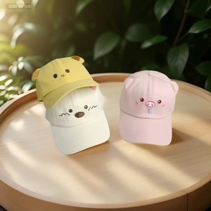 Gorra de Béisbol con Bordado Tridimensional de Cerditos, Ositos y Perritos, Sombrero <span class=keywords><strong>para</strong></span> Mujer <span class=keywords><strong>para</strong></span> Actividades al Aire Libre - Product Image 2