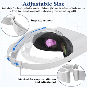 Bandeau <span class=keywords><strong>de</strong></span> protection réglable pour <span class=keywords><strong>casque</strong></span> <span class=keywords><strong>Oculus</strong></span> Quest 2 <span class=keywords><strong>VR</strong></span> - Product Image 3