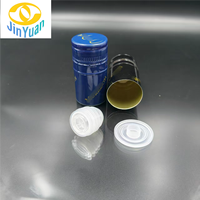 Capsule en Aluminium et Plastique avec Bec Verseur, Bouchon ROPP en Aluminium pour Bouteille de Vin, Couvercles de Bouteille pour Whisky et Vodka