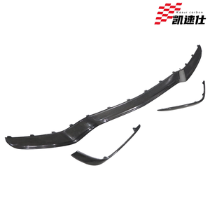 Pour <span class=keywords><strong>Mercedes</strong></span> <span class=keywords><strong>Benz</strong></span> AMG C63 W205 lèvre moyenne fibre de carbone de haute qualité flambant neuf Kits de carrosserie de mise à niveau rénovation pièce automobile lèvre moyenne - Product Image 2