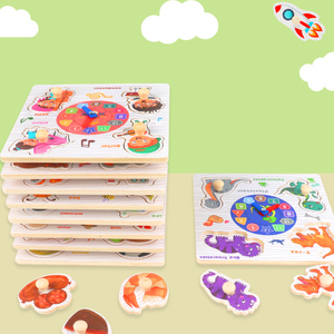 Ultime temps explorant le développement cognitif Petite planche de préhension en forme d'horloge, jouet de stimulation sensorielle innovant pour les enfants - Product Image 6