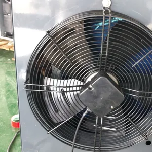 Kipas aliran aksial 140w, rotor eksternal motor buang yang dipasang di dinding untuk ventilasi pertanian kondensor rumah kaca dingin