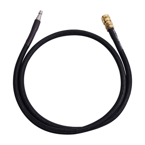 Tuyau d'air HPA SLP FLEX de 40 pouces pour <span class=keywords><strong>paintball</strong></span>, noir olive ou kaki, grand diamètre, avec raccords standard américains - Product Image 4