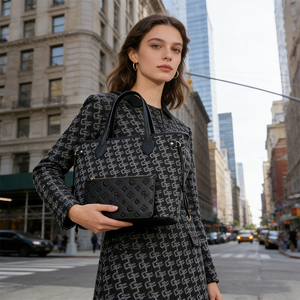 Bolso Tote de Moda para Mujer, Bolso de Hombro de Gran Capacidad, Bolso Tote para el Trabajo Diario con Bolsa Adicional - Product Image 1