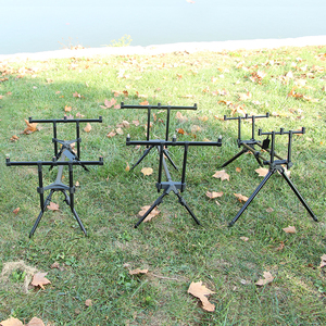 Selco <span class=keywords><strong>Carpe</strong></span> Canne À Pêche Pod <span class=keywords><strong>En</strong></span> Alliage D'aluminium Réglable Durable Rétractable <span class=keywords><strong>Carpe</strong></span> Canne À Pêche Pod Stand Cannes À Pêche Titulaire - Product Image 6