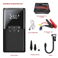 Démarreur de saut d'urgence de voiture de haute qualité et pompe à Air Combo 600A Power Bank multifonction à courant de crête offre spéciale